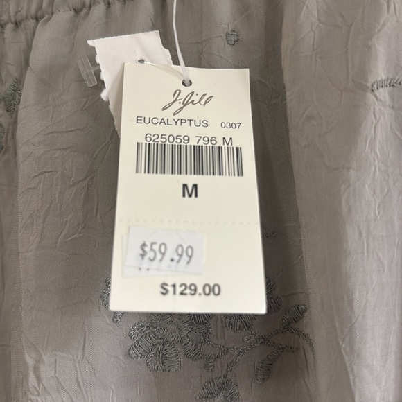 J. Jill Vintage Eucalyptus Skirt, Gray, Medium - Picture 2 of 7